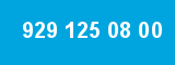 929 125 08 00